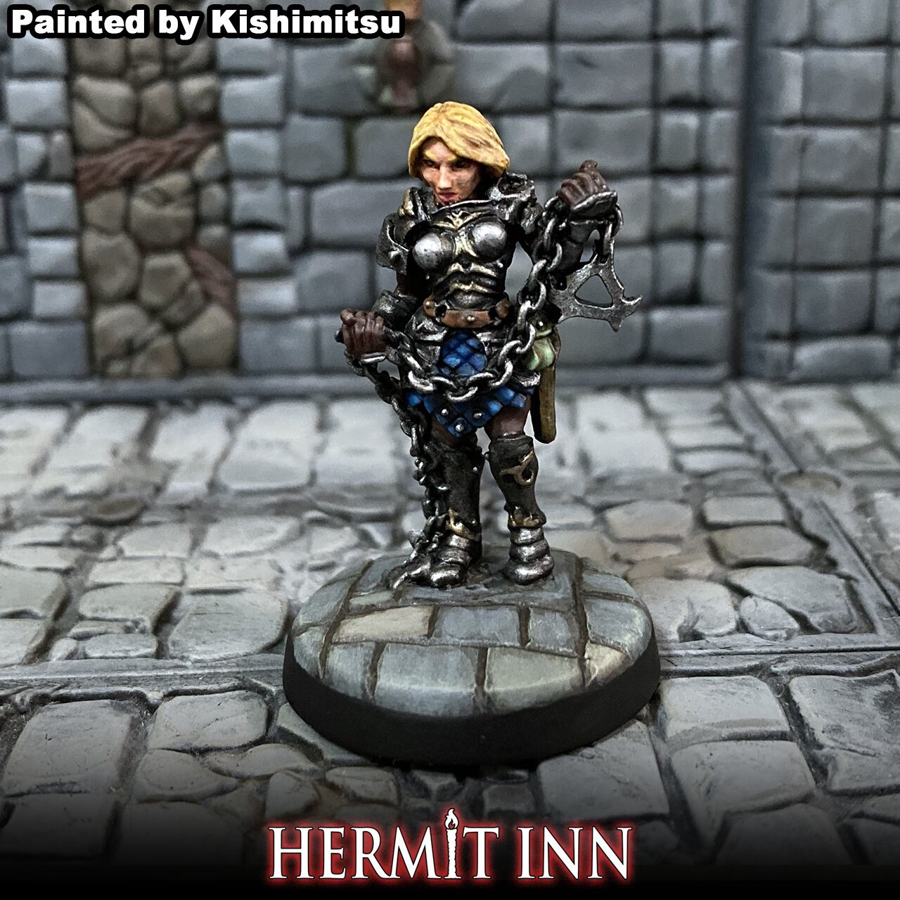 人間の戦士（斧と盾） | ハーミットイン商店