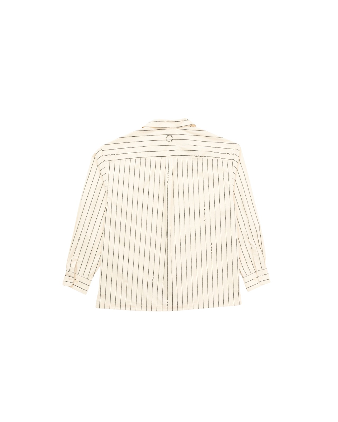 【SUNS】PIN STRIPE OPEN COLLAR LONG SLEEVE SHIRTS［RSS026］