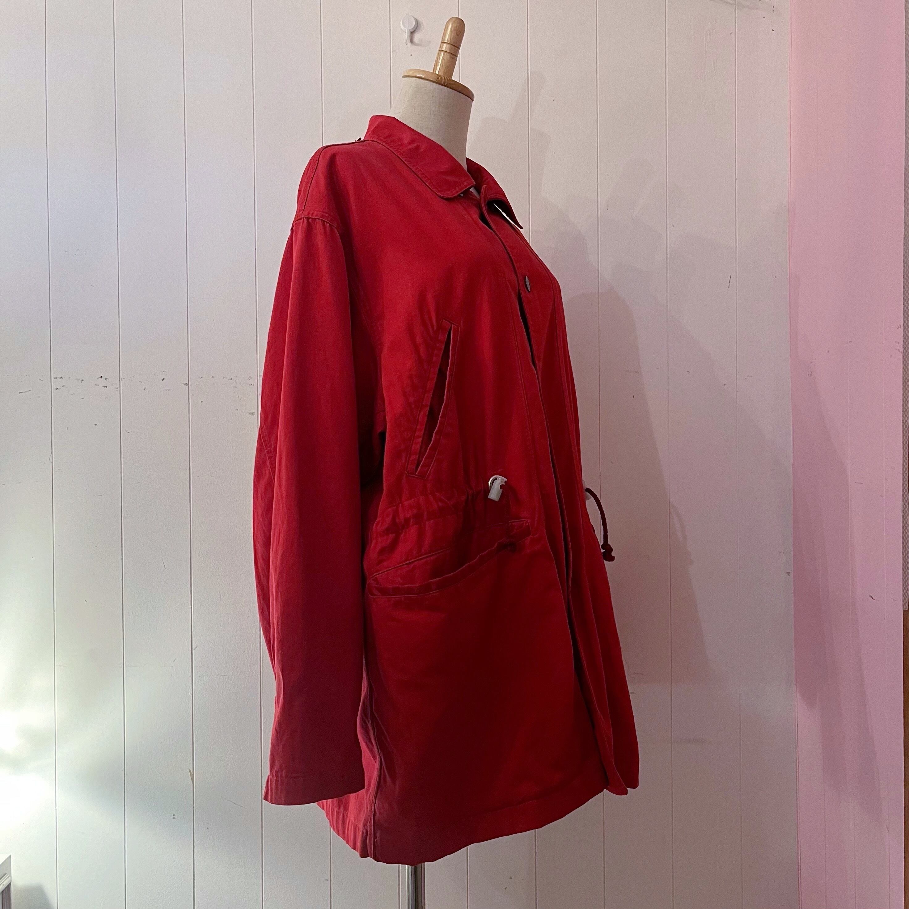 ABAHOUSE / red logo coat