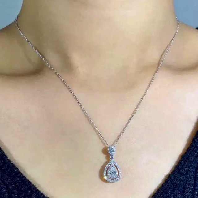 teardrop necklace
