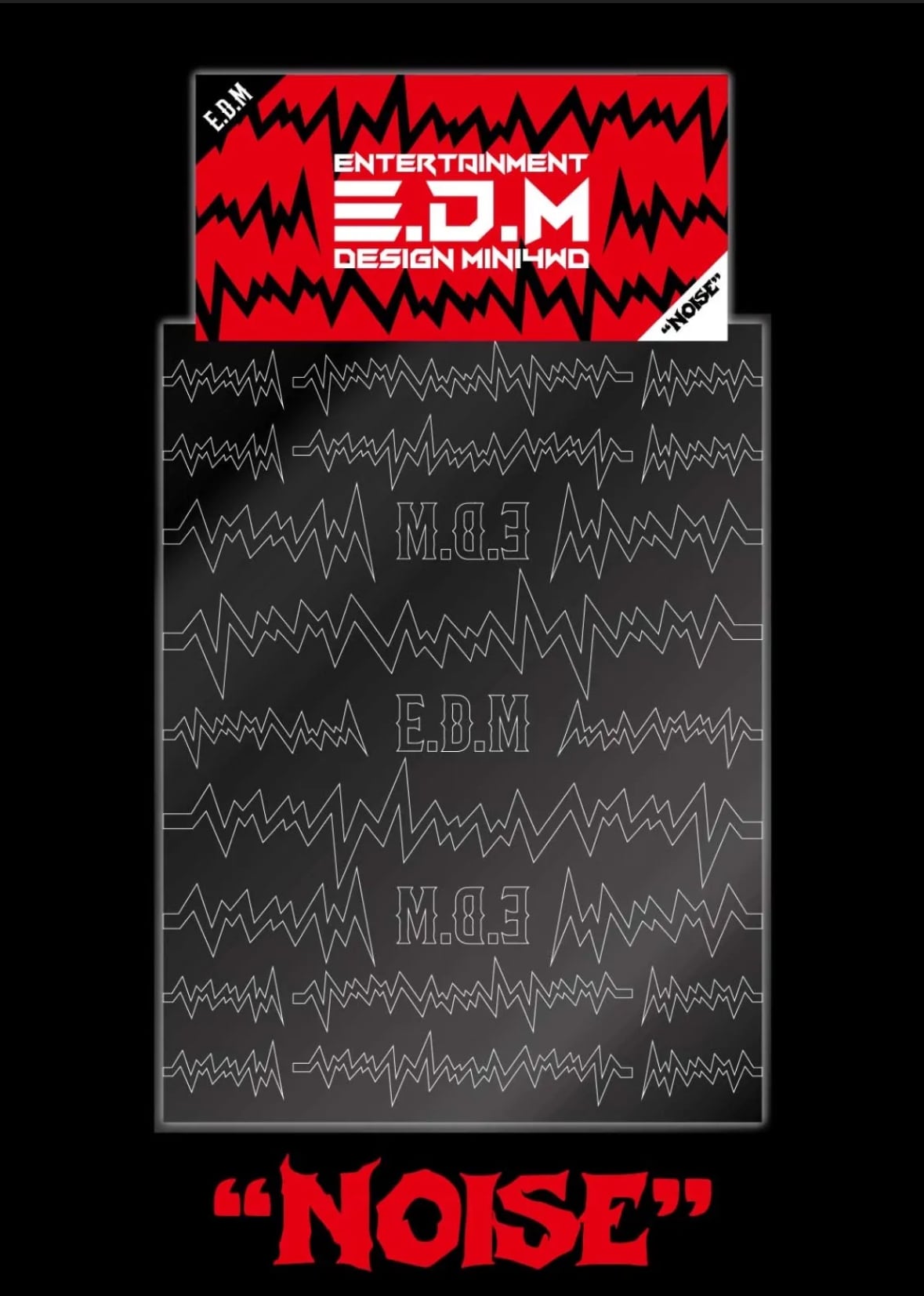 E.D.M】オリジナルマスキングシート 2枚セット | E.D.M