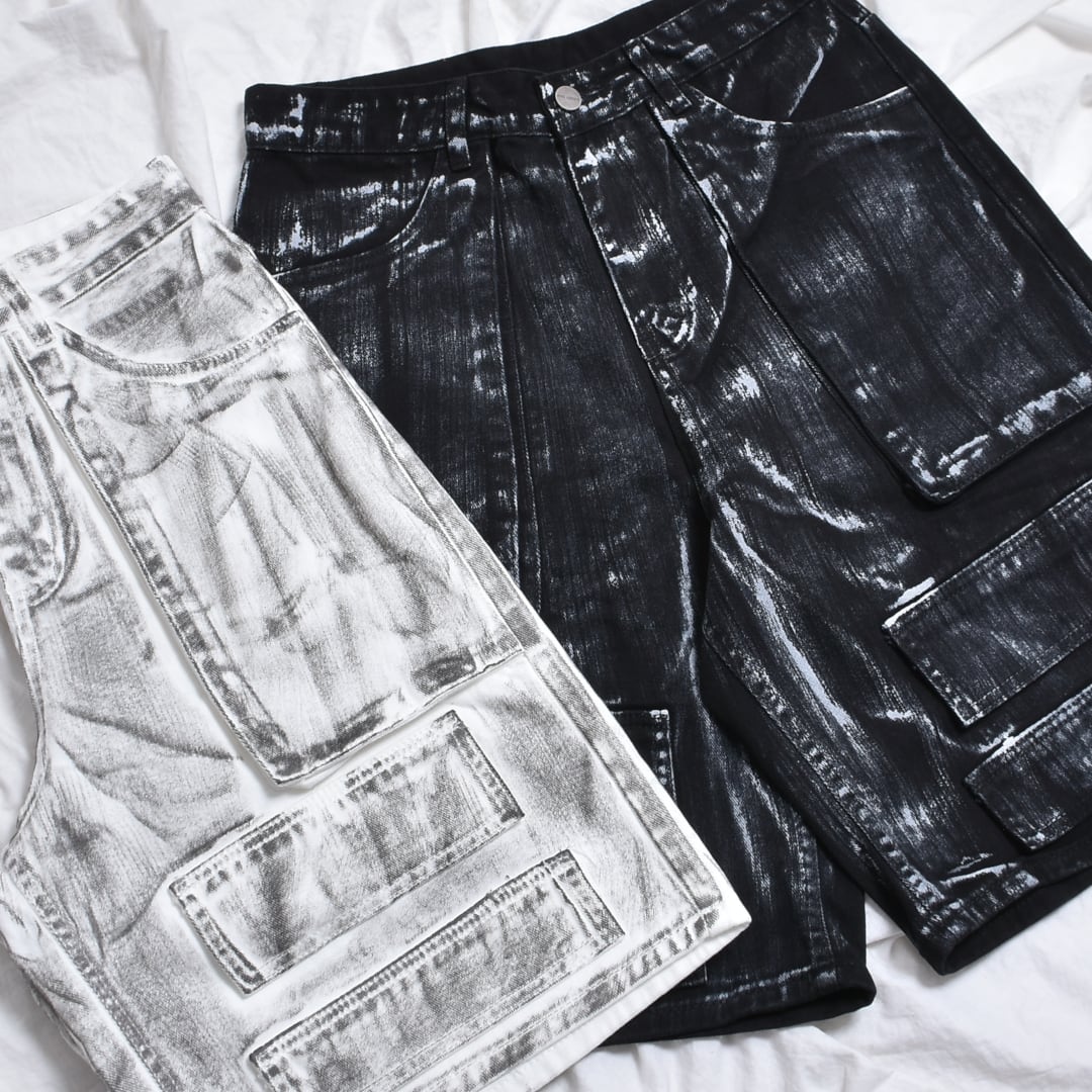 punkandyo デニムショーツ ハーフパンツfuckthisindustry punkandyo デニムショーツ ハーフパンツfuckthisindustry - メルカリ