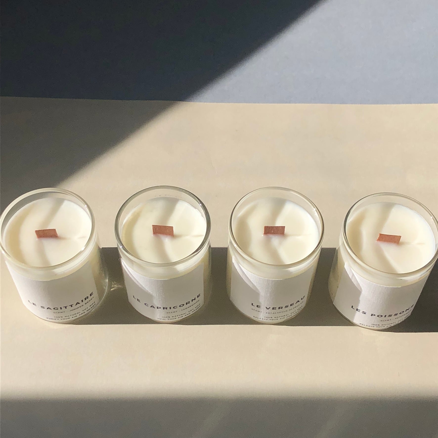 ルナアロマキャンドル 12星座セット