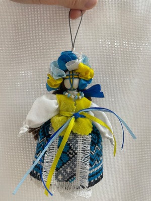 UA.Designer手作りモタンカ（ウクライナの御守り）
