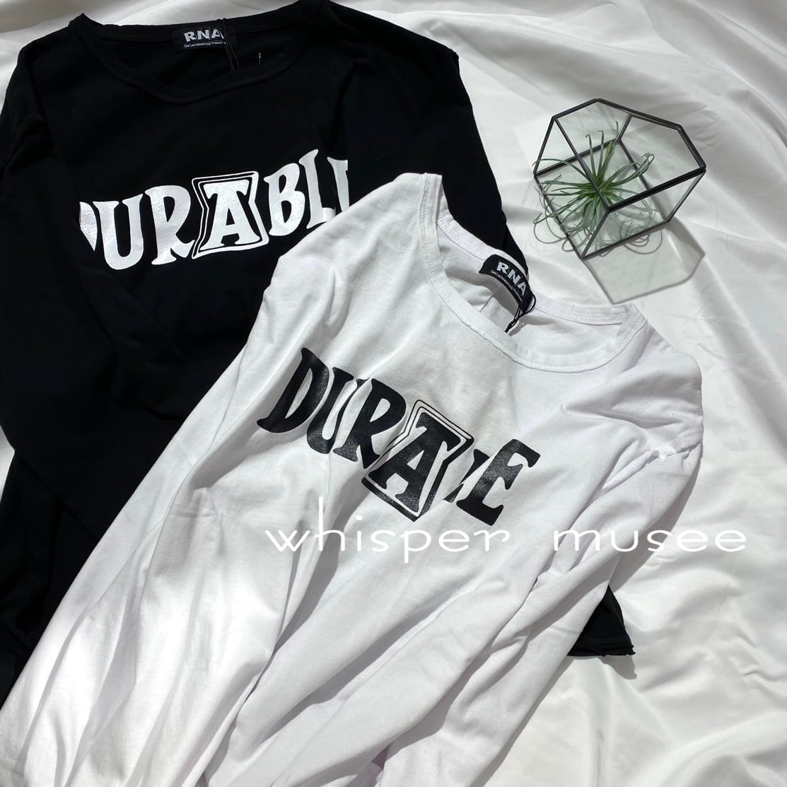 RNA DURABLE ロゴ ロンT カジュアル 長袖 Tシャツ かっこいい ...