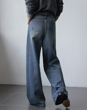 High waist wide leg Jeans T20114