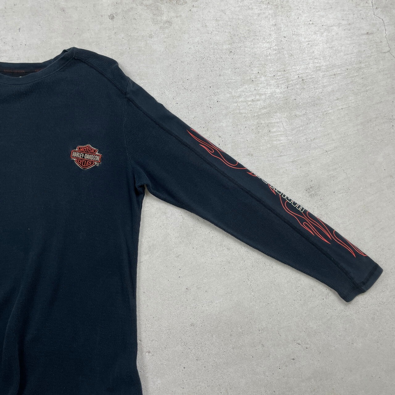 Harley-Davidson ハーレーダビッドソン サーマル ロングTシャツ ロンT 
