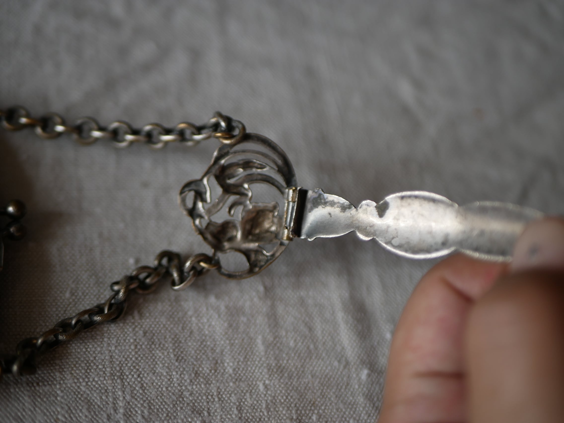 アールヌーヴォー フルールドリス メッシュパース ポルトモネ フランス
