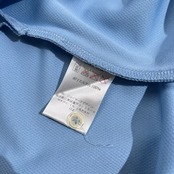 CAPTAIN SANTA キャプテンサンタ GOLF CLUB ゴルフ メッシュ 袖ライン入り 半袖 ポロシャツ サイズ XL /水色ブルー系/メンズ
