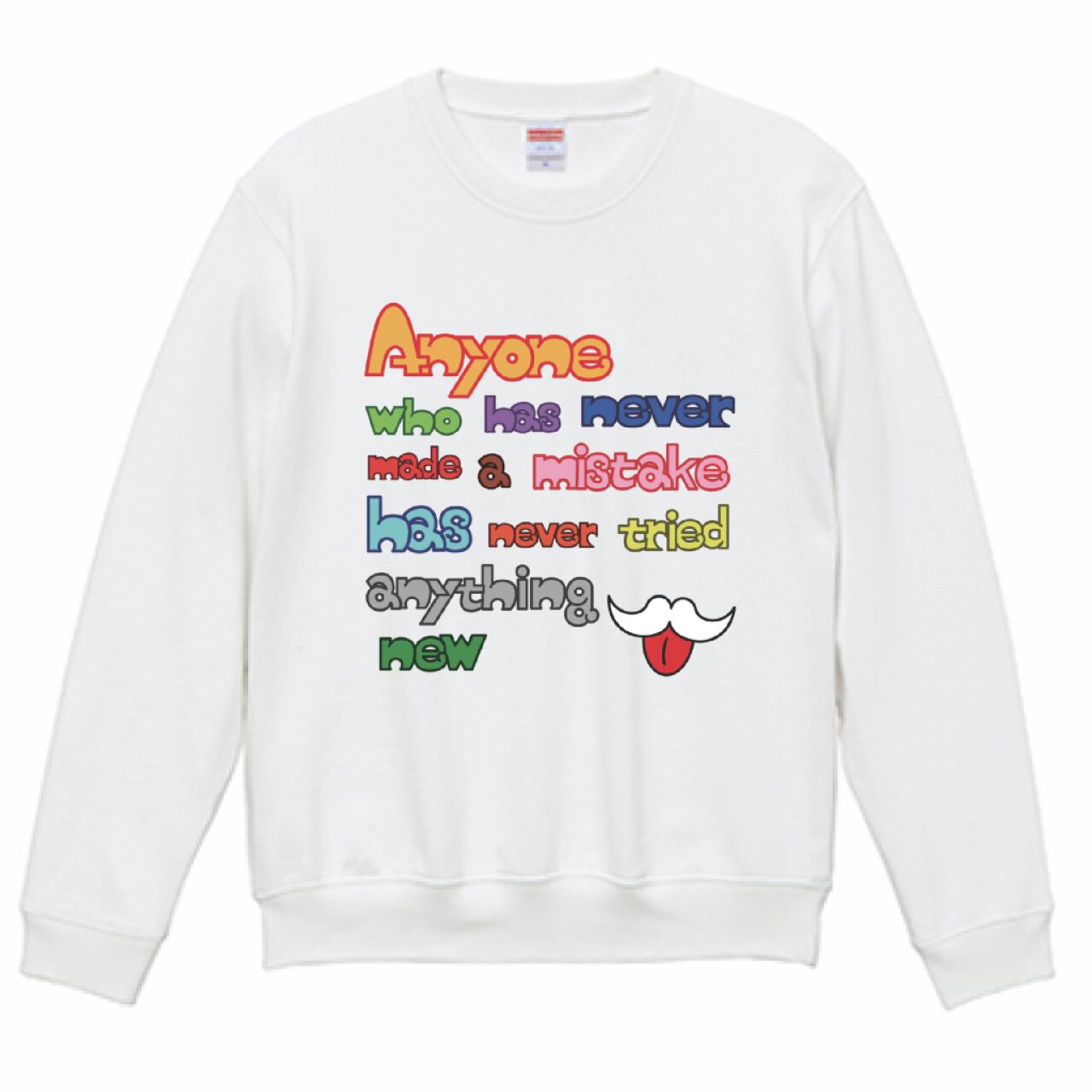 DHD(C)016【スウェット（ホワイト）　アインシュタインⅠ】