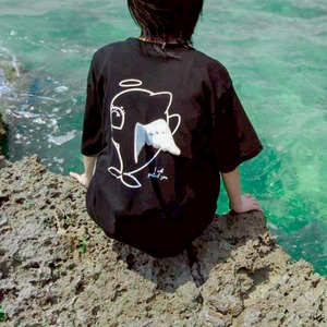 【KIDS】150サイズ　TOO CUTE TO BITE – ANGEL SHARK 【天使の羽】サメTシャツ｜立体羽デザイン シャークT