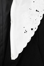 MANOF LACE COLLAR CORDUROY JACKET
