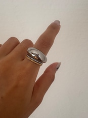 spiral twist ring