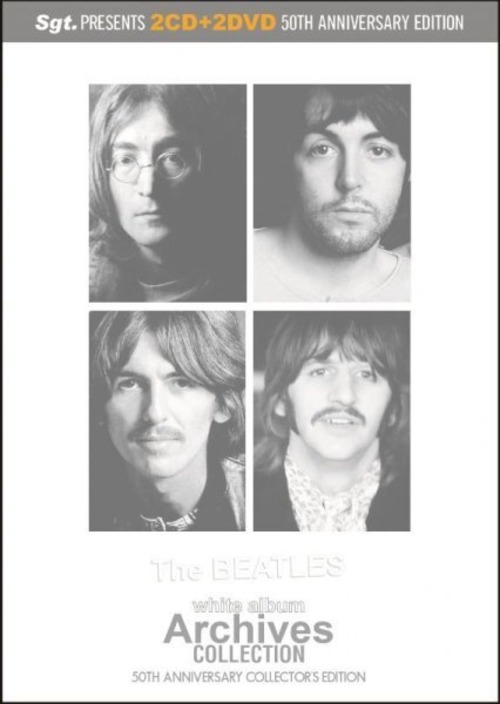 NEW THE BEATLES    WHITE ALBUM -ARCHIVES COLLECTION   2CDR+2DVDR  Free Shipping