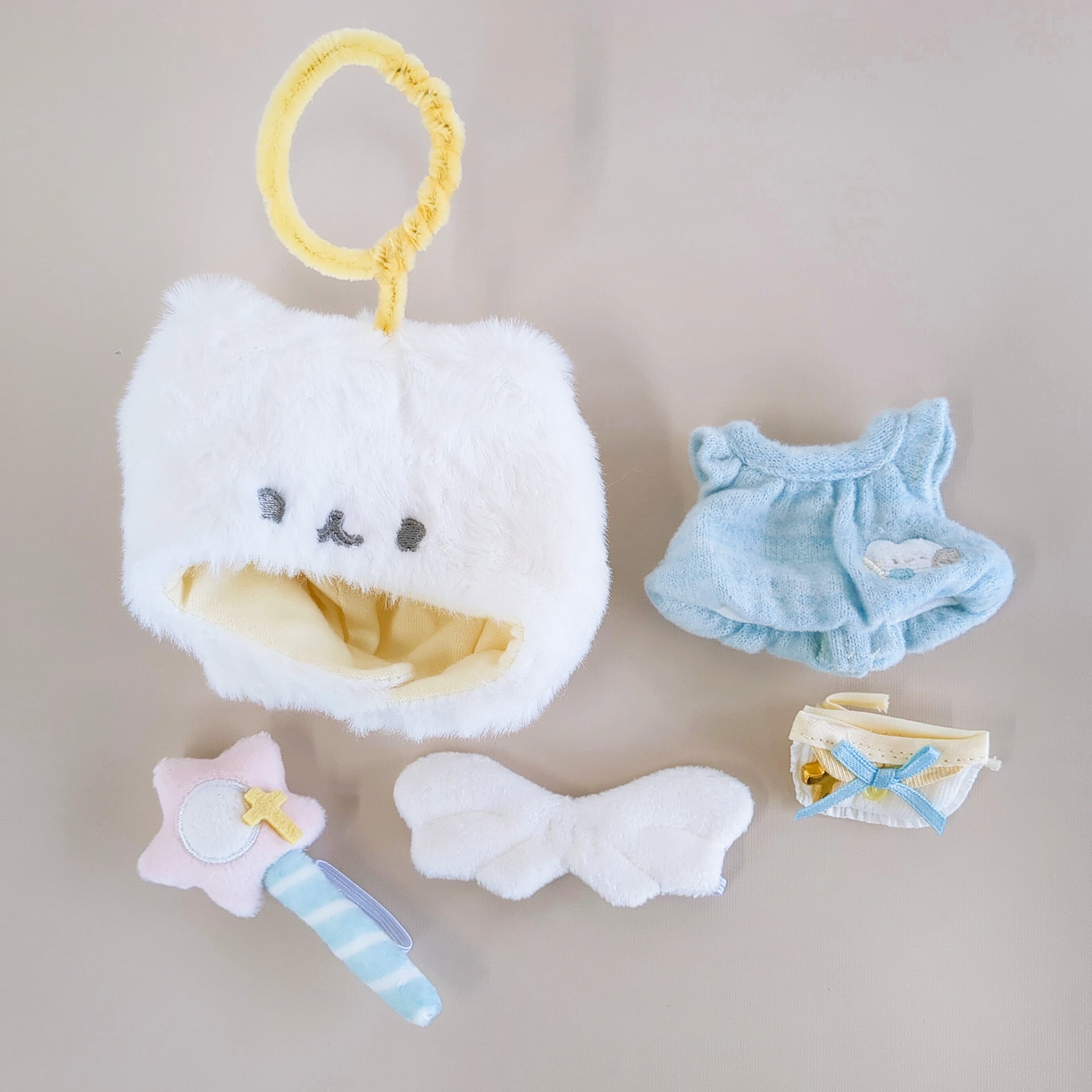 HW-1484【10cm】ふんわり悪魔と天使 かぶりものタイプ | Little Closet
