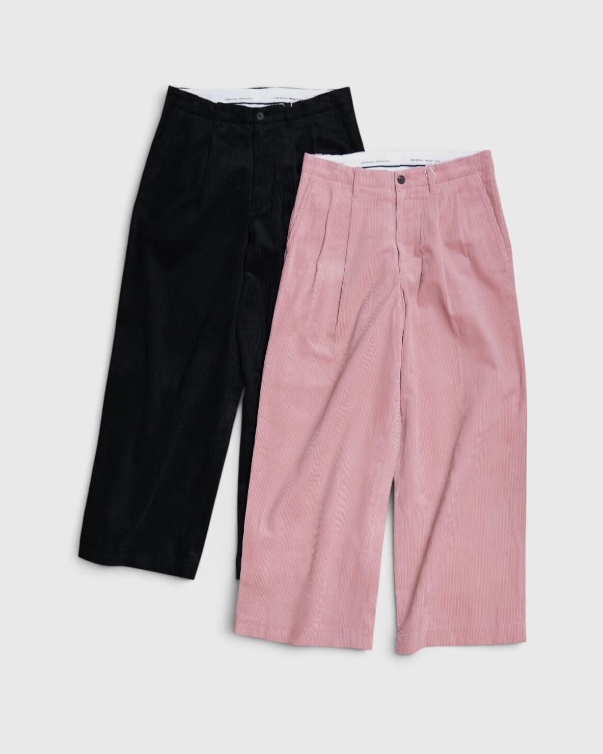 UNIVERSAL PRODUCTS.”2TUCK WIDE CORDUROY TROUSERS” | Lapel online store