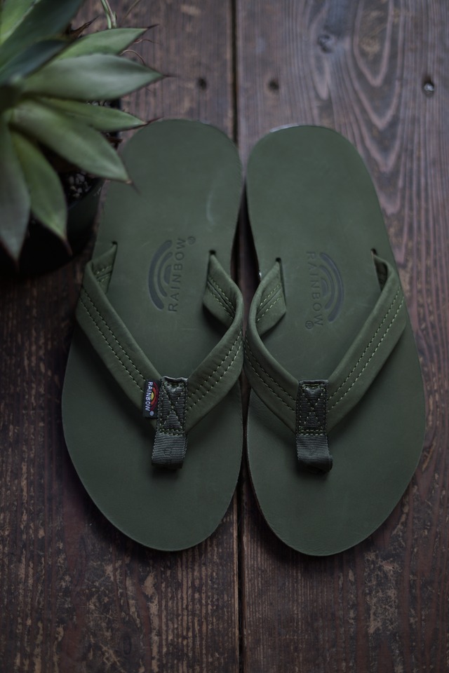 Rainbowsandals "Double layer premium leather Limited Edition  302ALTS" NAVY