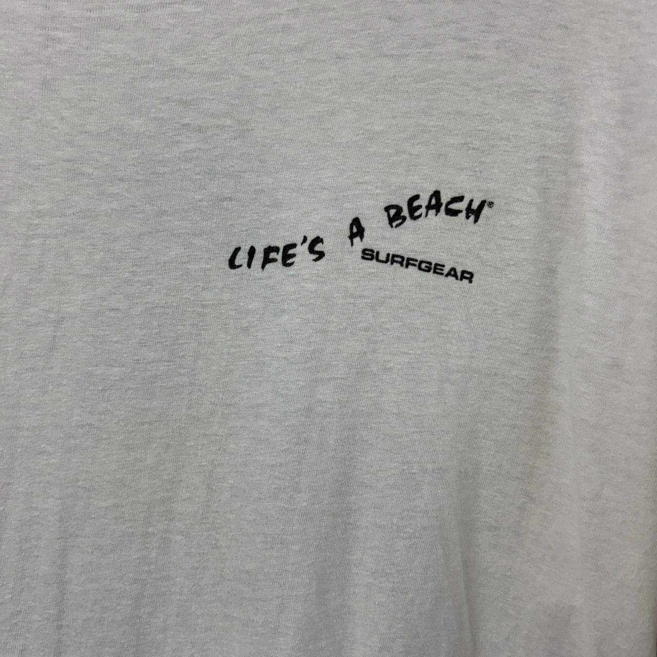 90s LIFE'S A BEACH ヴィンテージTシャツ | 無人の古着屋 タマチスリフト