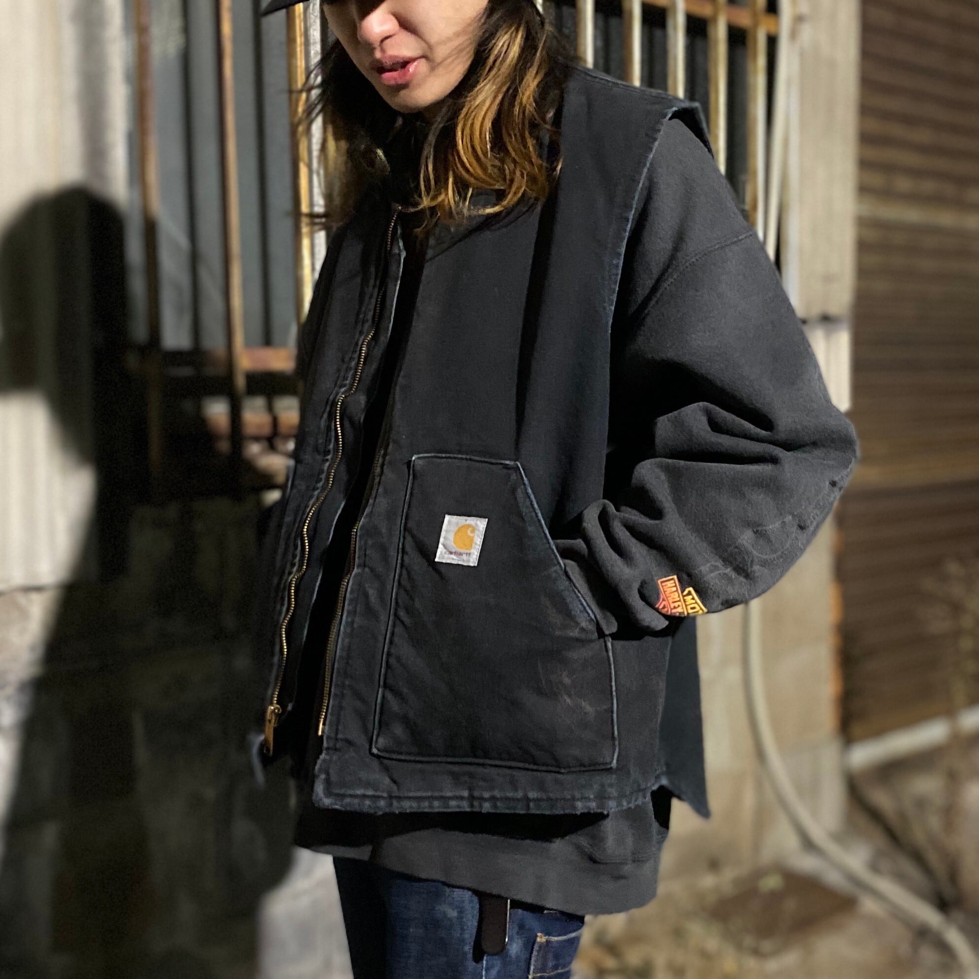 Carhartt カーハート ダック地 ワークベスト メンズXL相当 古着 