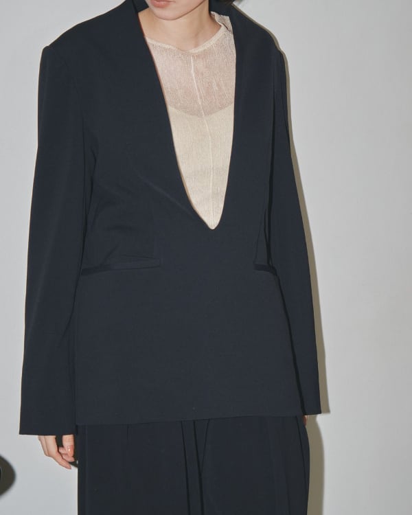 TODAYFUL トゥデイフル / LIFE's ライフズ / Slit Sheer Knit スリット