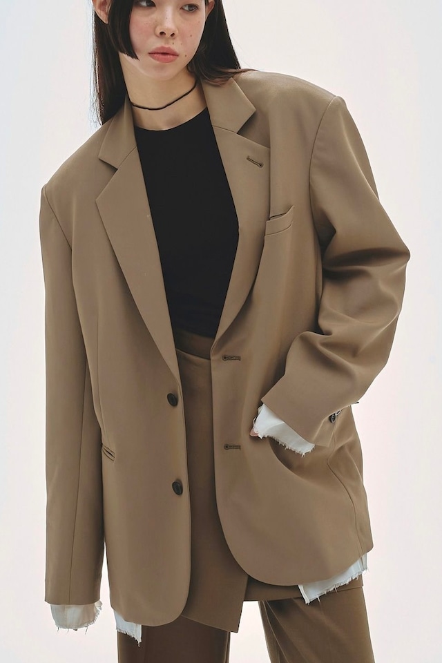 TODAYFUL Over Shoulder Jacket  オーバーショルダージャケット　Olive