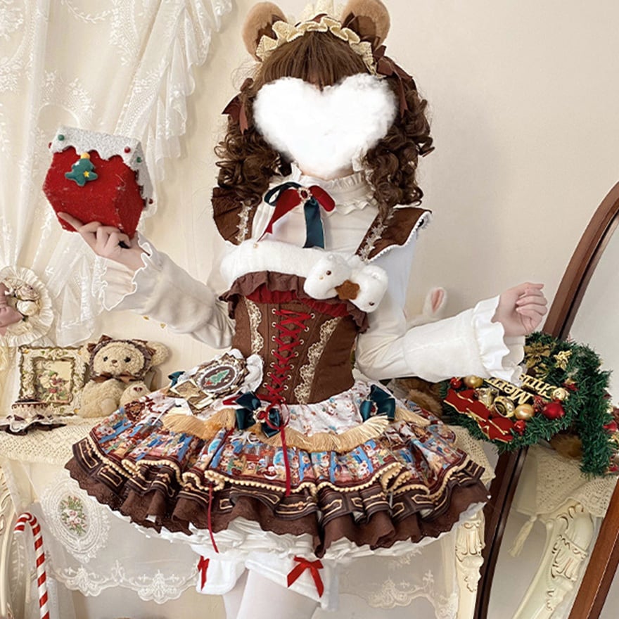 SEASONZ 夢かわいい ジャンパースカート イベント衣装 ステージ衣装