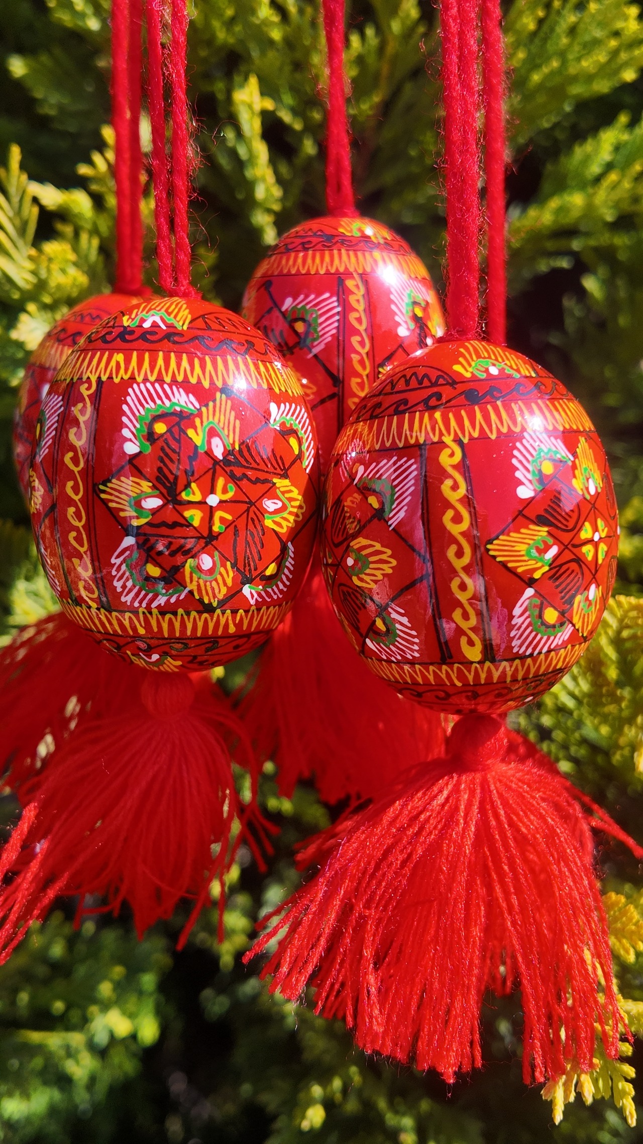 装飾用木製プィサンカ（イースターエッグ）　コロミヤモデル - 2