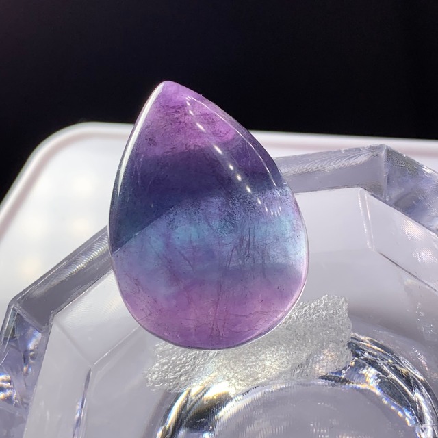 17しずく・優しい色合い✩フローライトルース