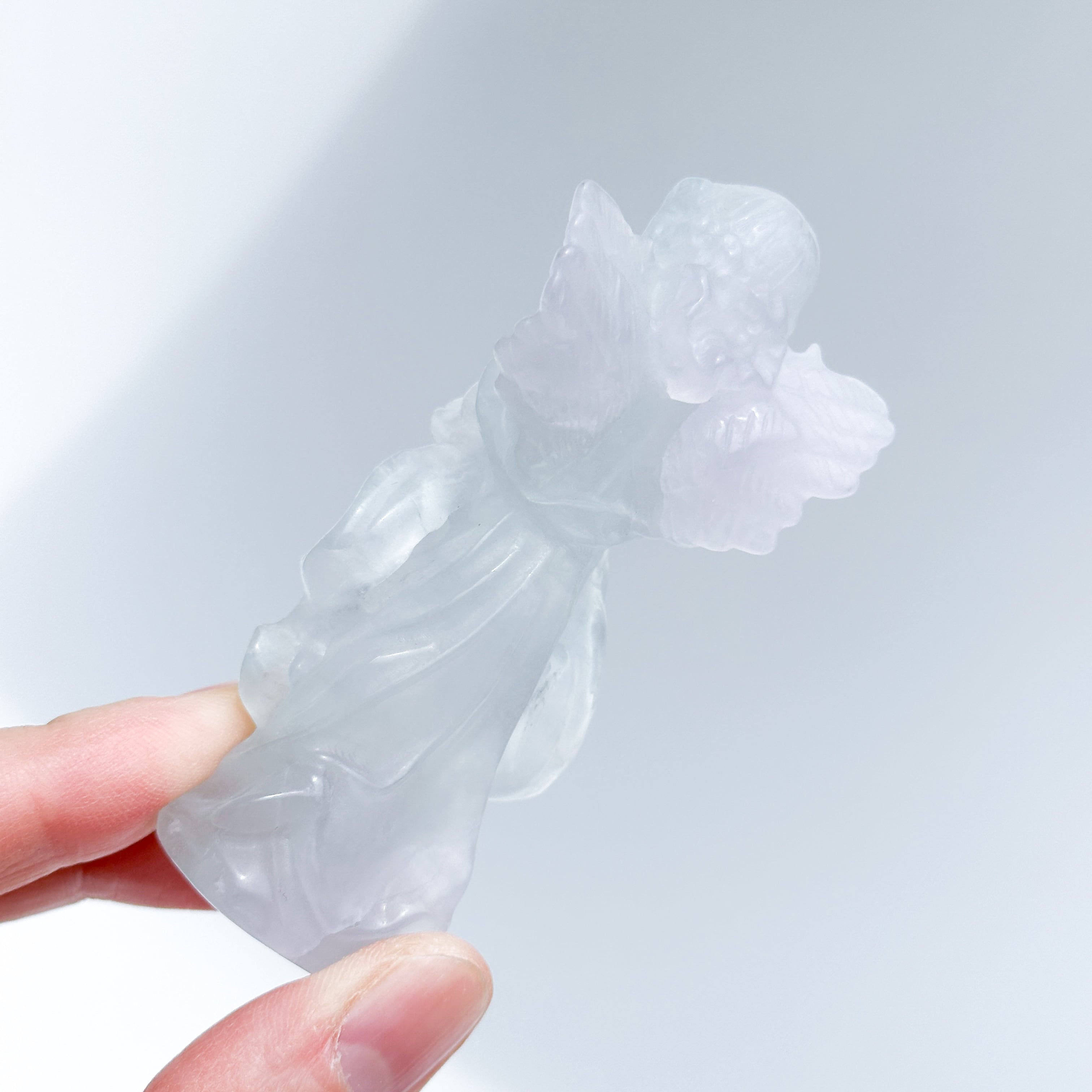 グリーン、ラベンダーフローライト 小さなスイートエンジェル82◇Green