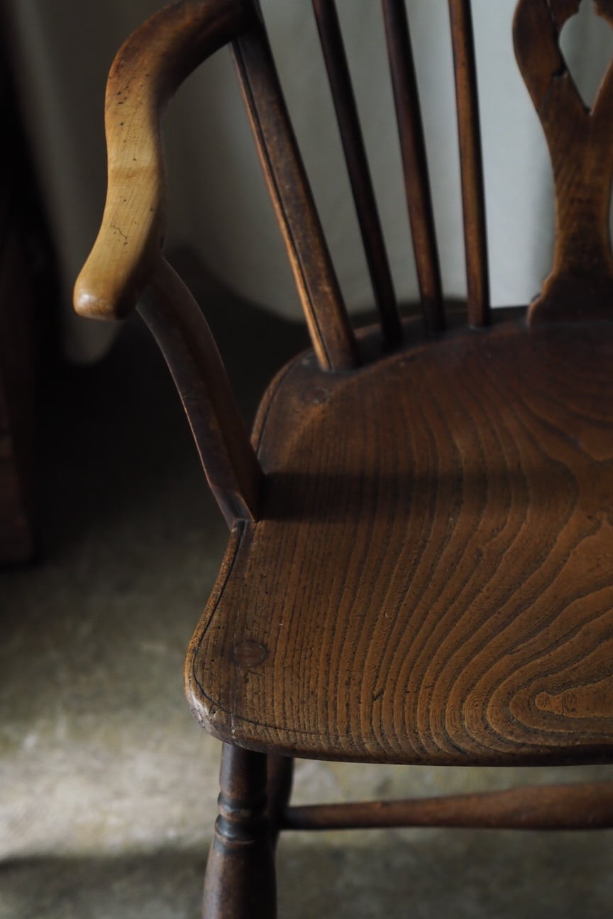 ホイールバックウィンザーチェア-antique windsor chair