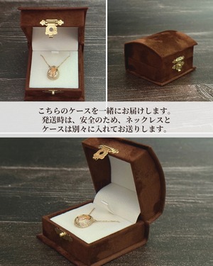 【K18YG カンテラオパール / Dia ネックレス】