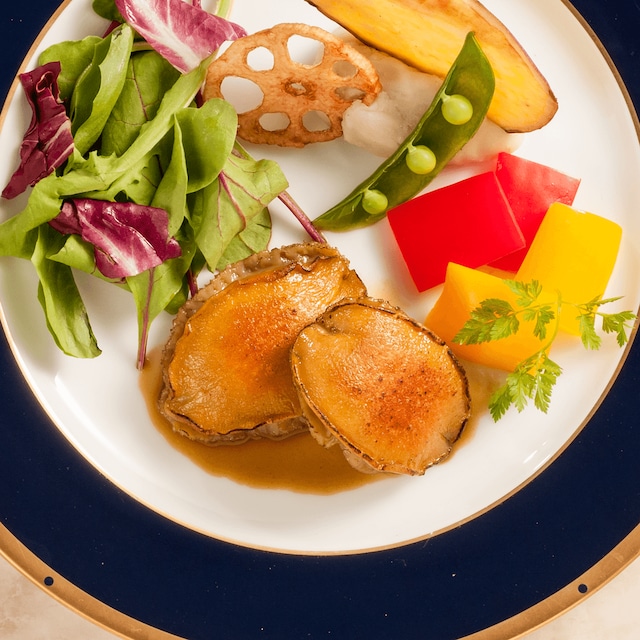 三陸産アワビステーキ