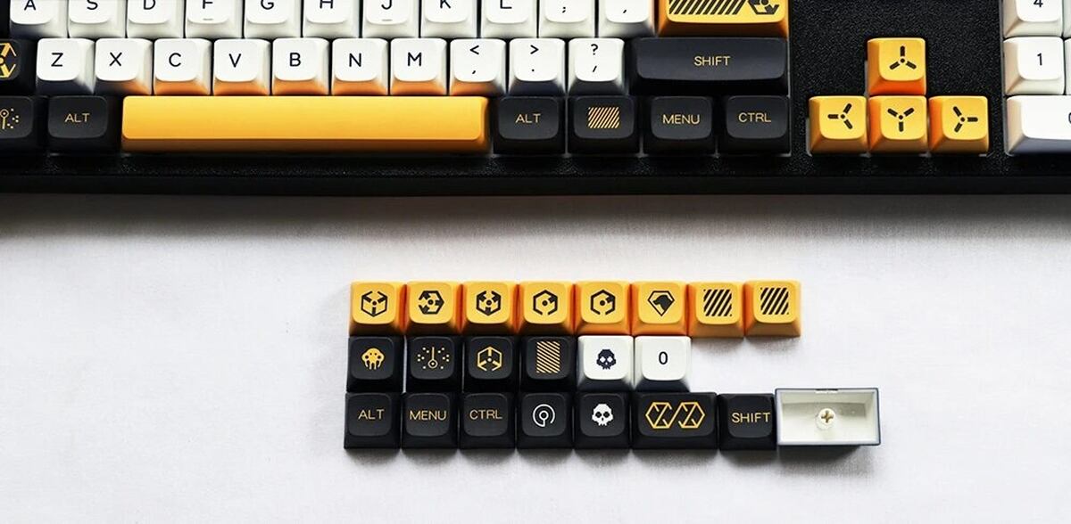 moriguchi yamatokeyball61 XDALキーキャップ キーキャップ XDAL 日本語刻印 DSA 125キー PBT ANSI 英語配列