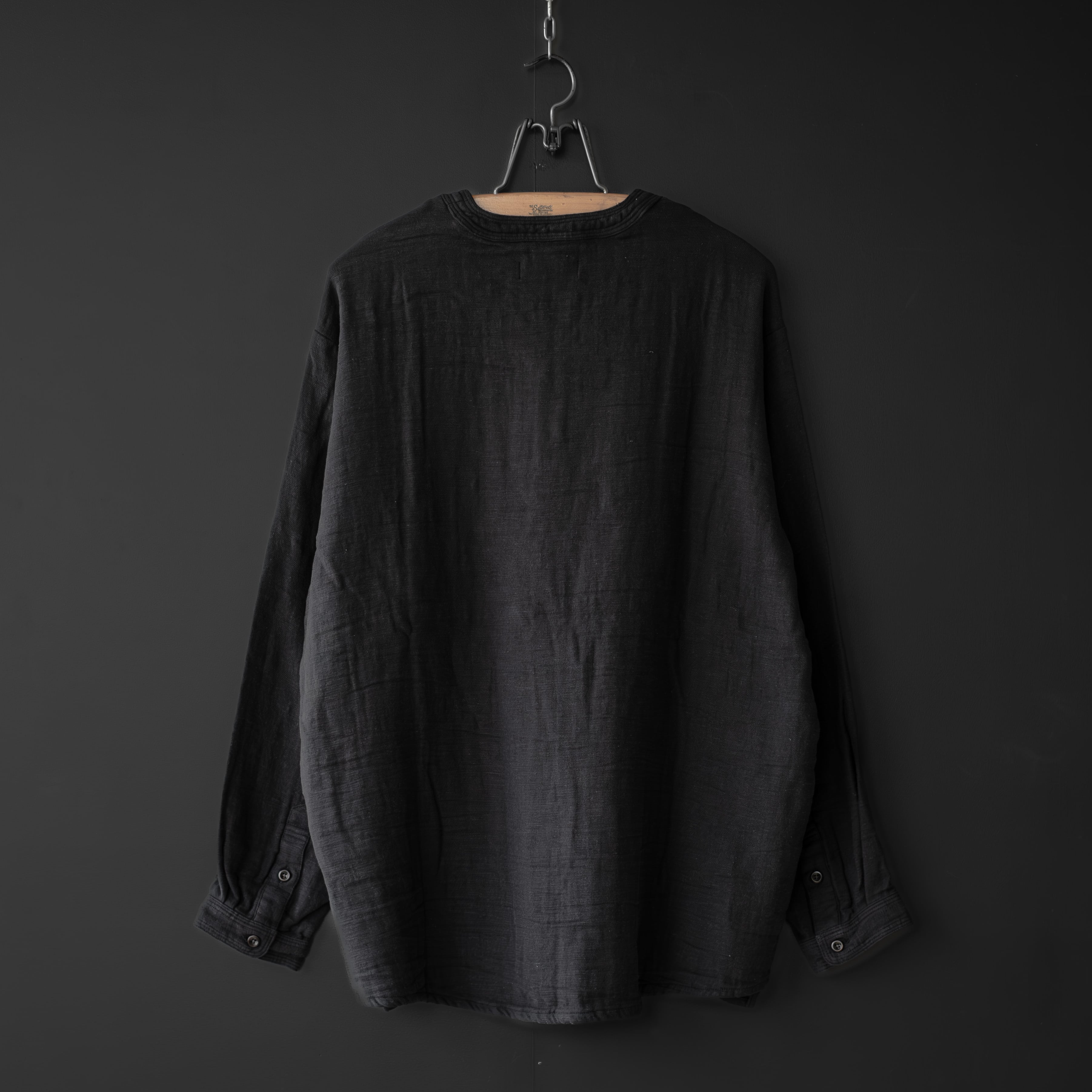 Nasngwam.】 VAGRANT SHIRTS (black) | dros dro