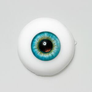 Silicone eye - 19mm Indigo Blue Eclipse