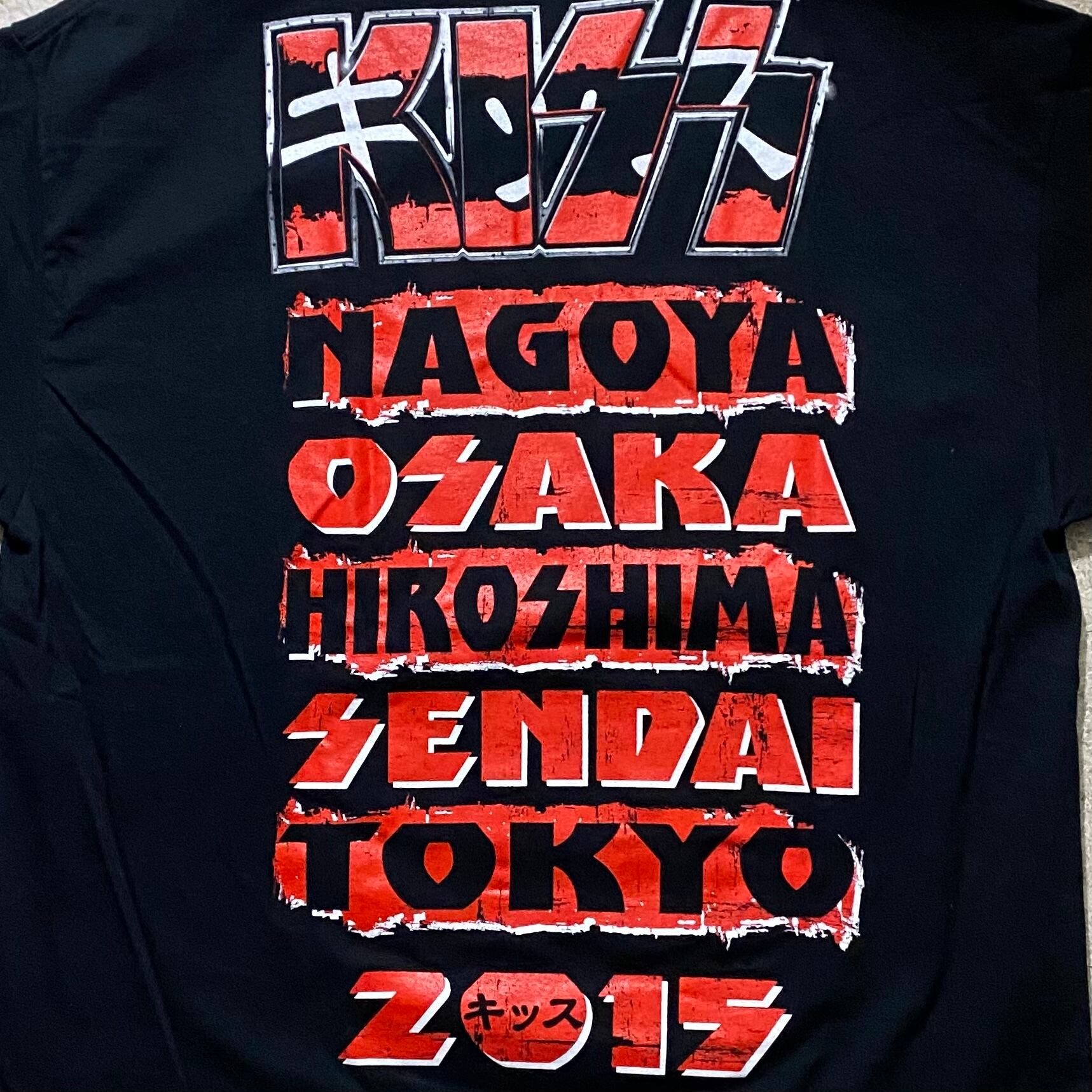 2015's KISS japan tour music tee | NOIR ONLINE