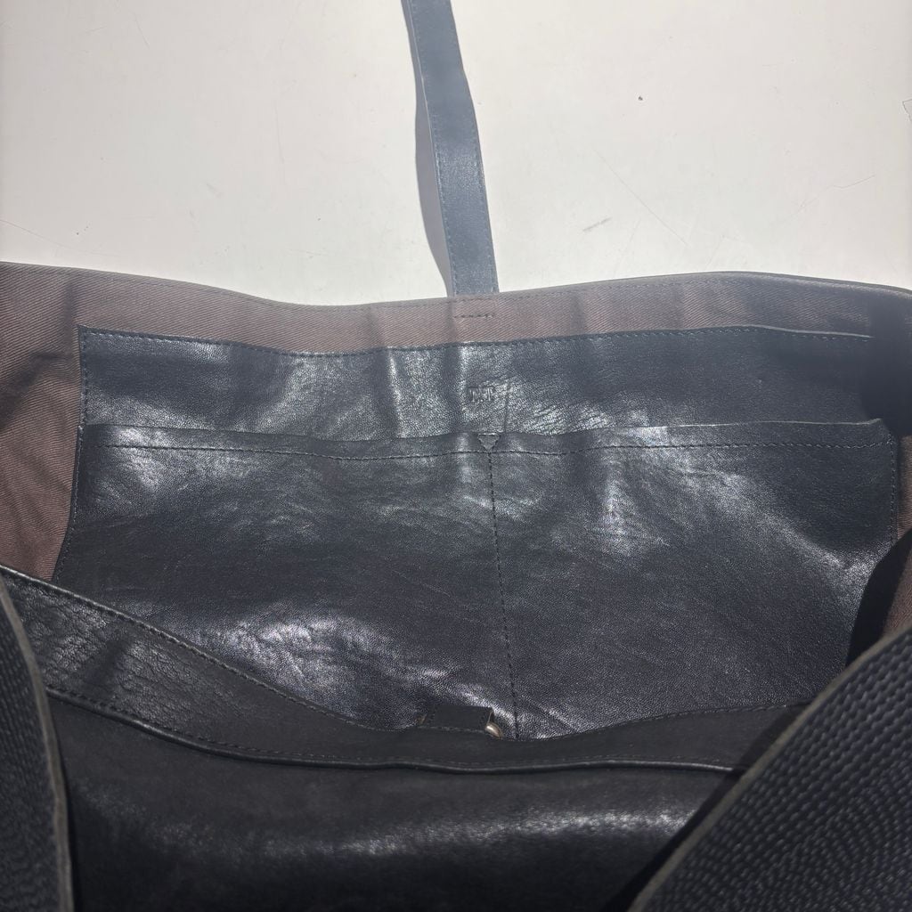 T.T Taiga Takahashi ティーティー 25AW Lot.004 Newsboy Bag Black