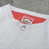 marlboro wide silhouette lizard embroidery sweat