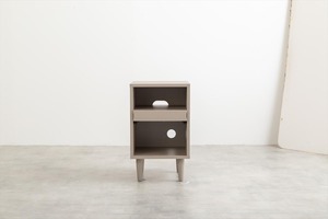 【幅32cm】Carina フラップ扉付サイドキャビネット