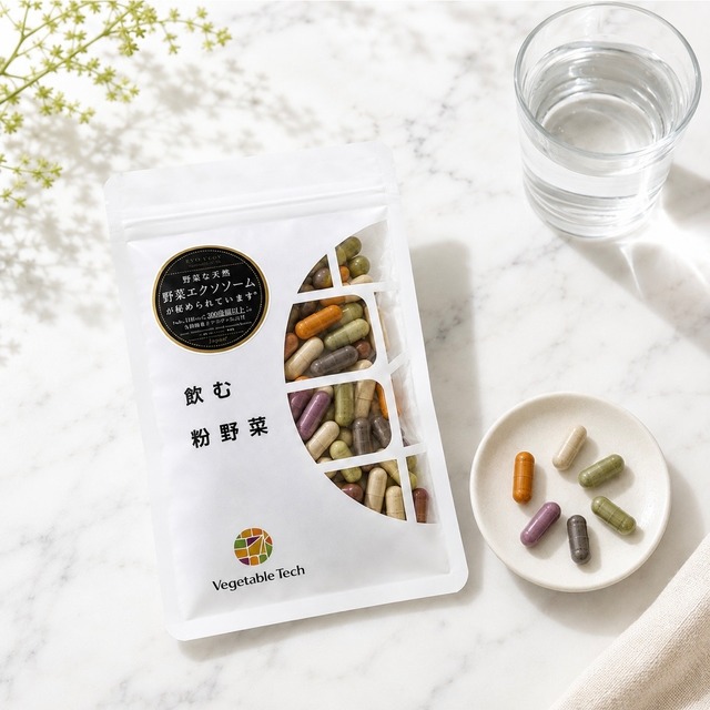 飲む粉野菜〈6つの野菜セレクション〉90粒