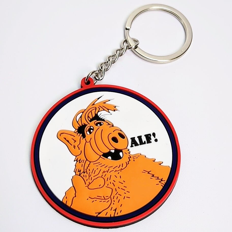♧ 送料無料！ ☆ラバーキーホルダー☆ 【ALF（アルフ