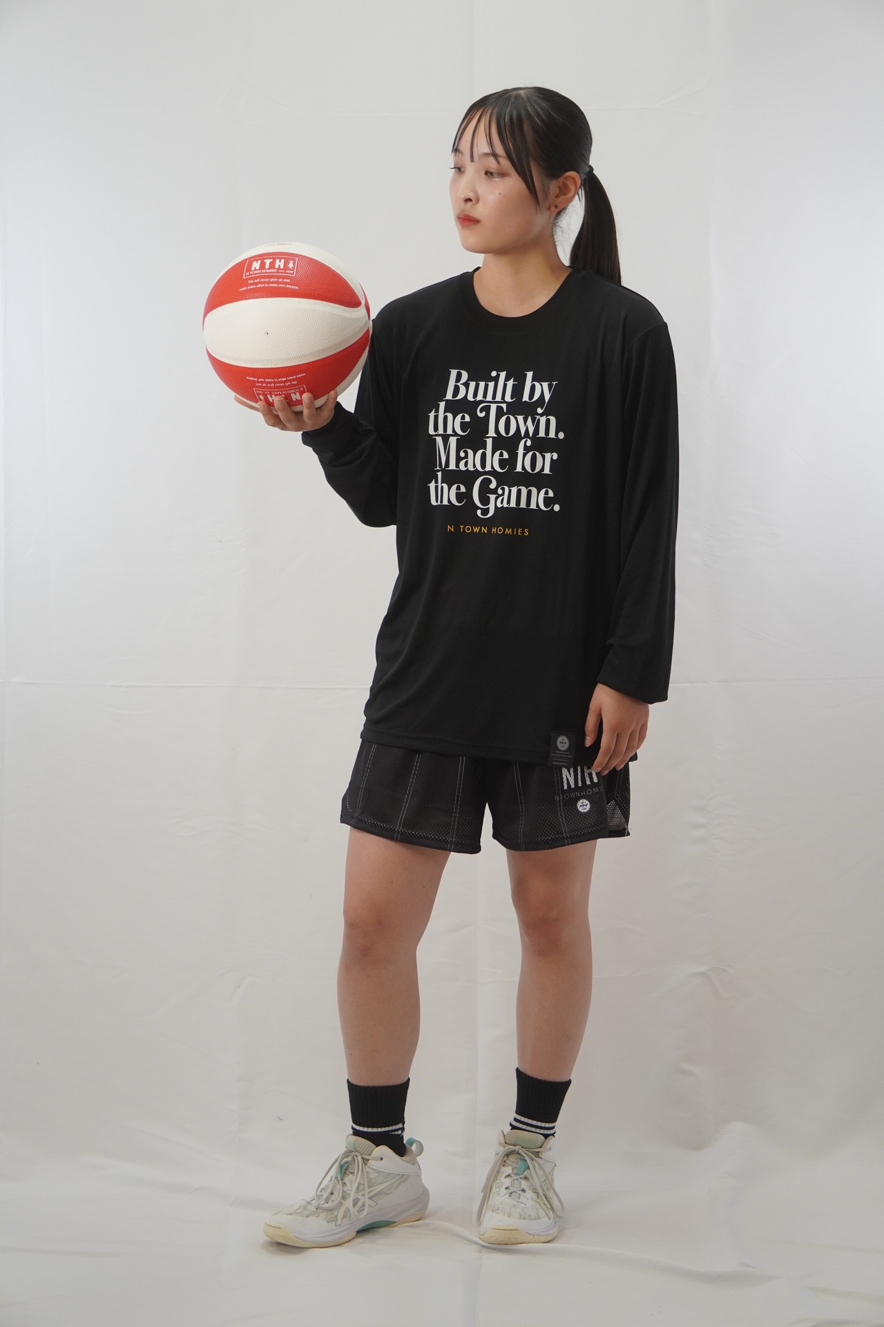 TOWN BUILT L/S TEE color Black - 11
