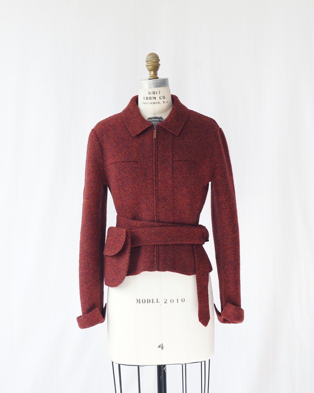 99A Melton jacket〈CHANEL vintage〉