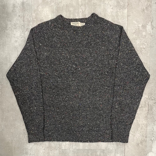 OAKTON COLOR NEP WOOL KNIT SWEATER