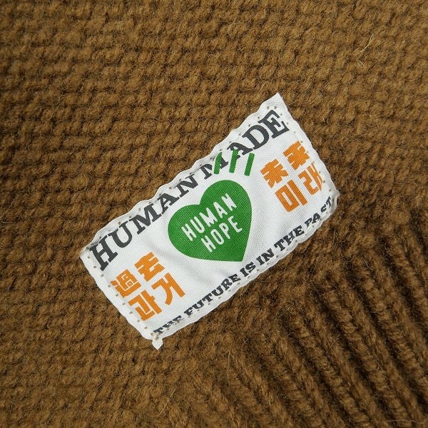 HUMAN HOPE LOW GAUGE KNIT XLサイズ HUMAN MADE HUMAN HOPE LOW GAUGE