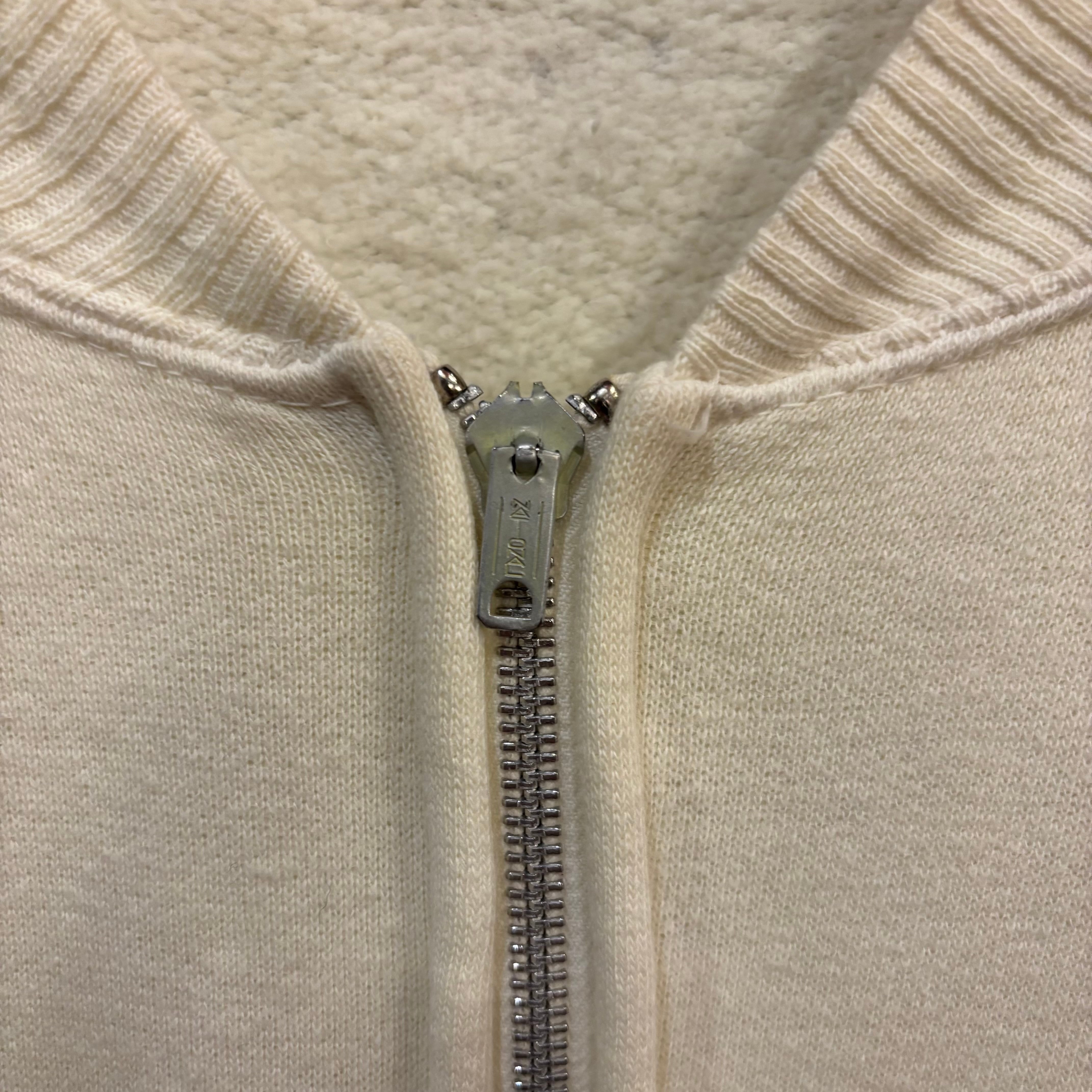 50s Vintage Full Zip Sweat Shirt | VOSTOK