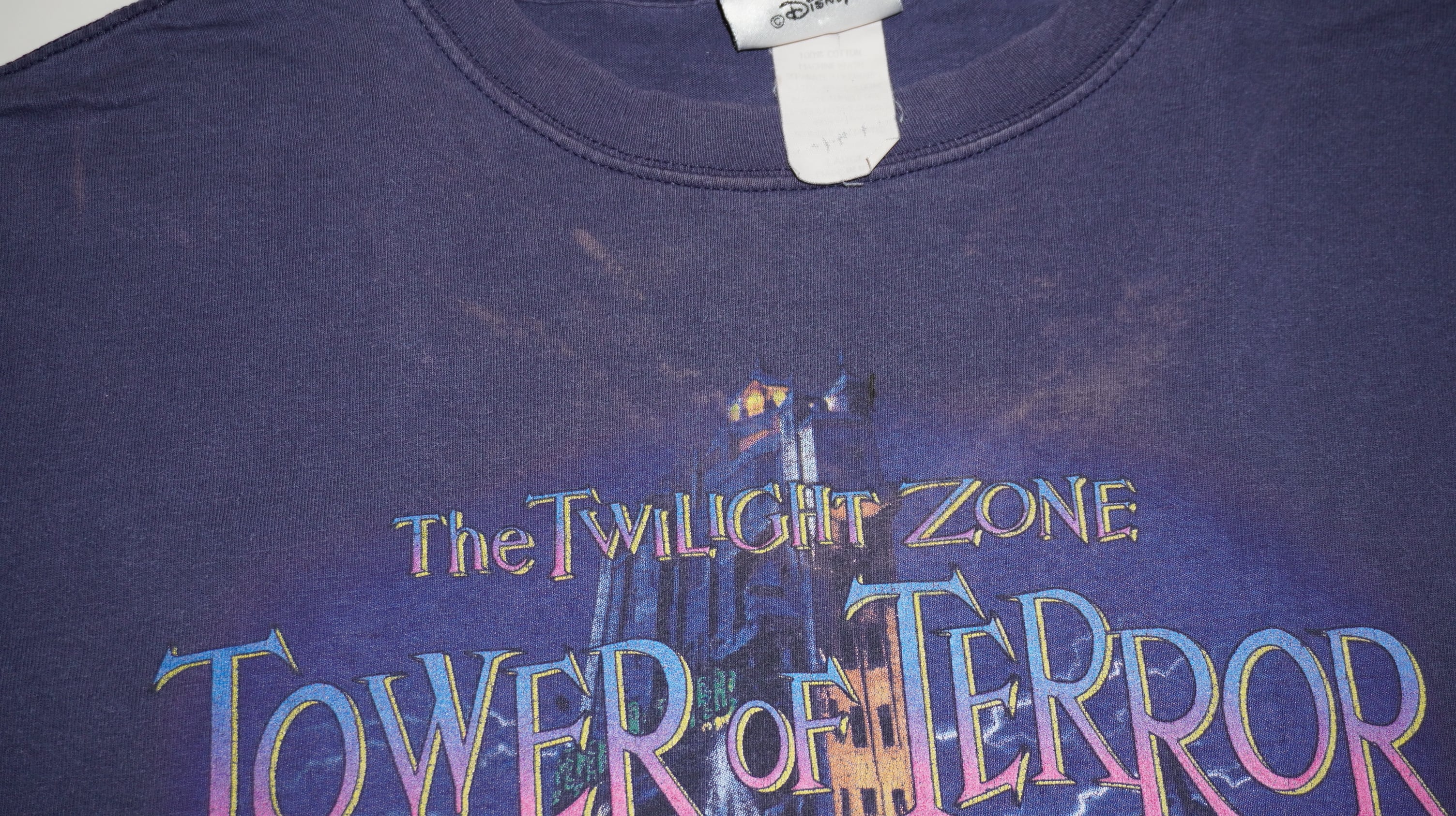 Tower Of Terror BLUE ヴィンテージTシャツ (タワーオブテラー )｜送料