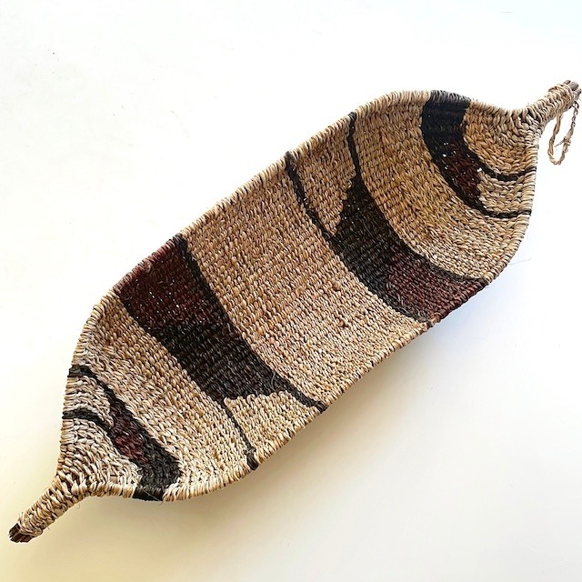 African Gambella Basket　w55cm×17cm