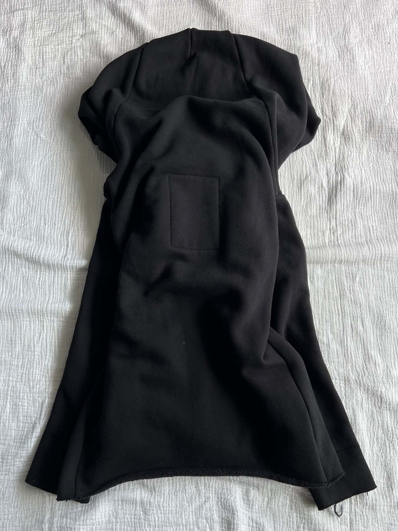 "SPIRAL GIRL" Deformation Big Hoodie