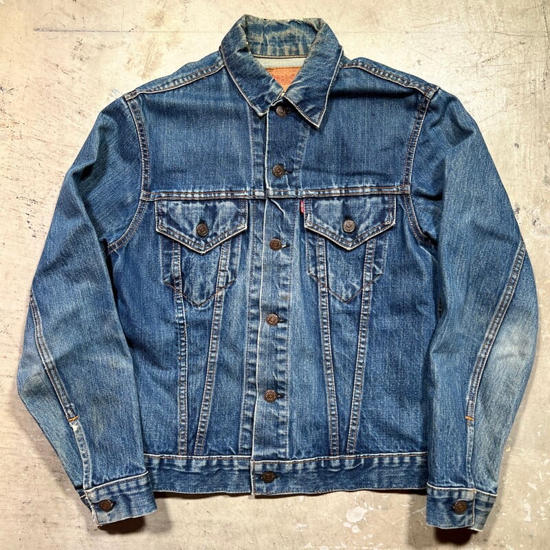 60's~ LEVI'S リーバイス 70505-0217 デニムジャケット Big E 均等V